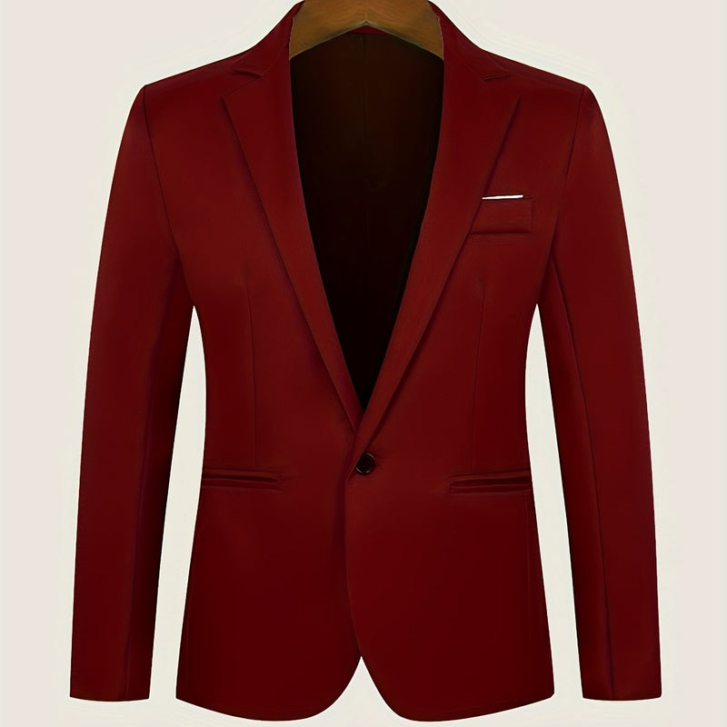 Blazer Masculino Slim Fit – Elegância Sob Medida para Qualquer Ocasião!