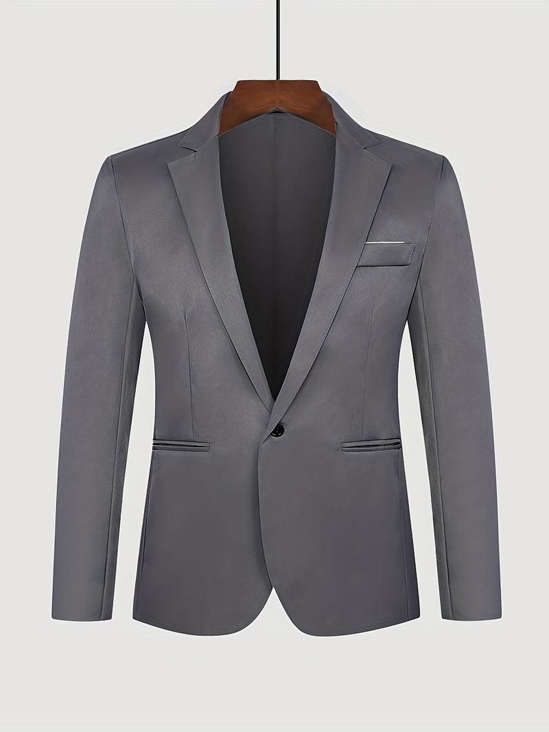 Blazer Masculino Slim Fit – Elegância Sob Medida para Qualquer Ocasião!