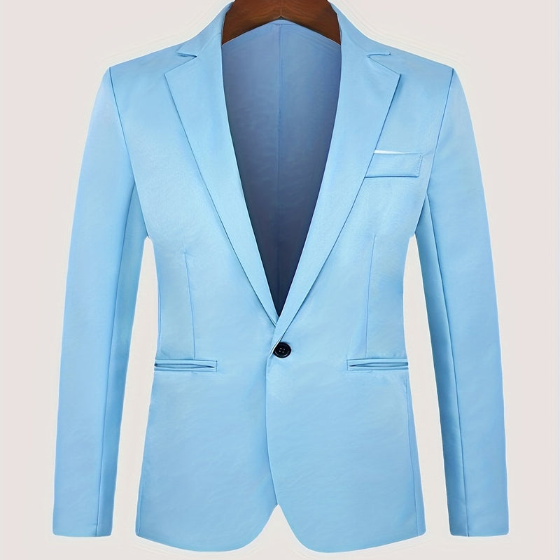 Blazer Masculino Slim Fit – Elegância Sob Medida para Qualquer Ocasião!