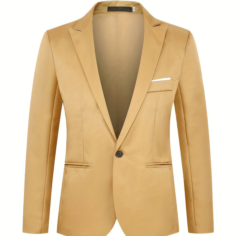 Blazer Masculino Slim Fit – Elegância Sob Medida para Qualquer Ocasião!