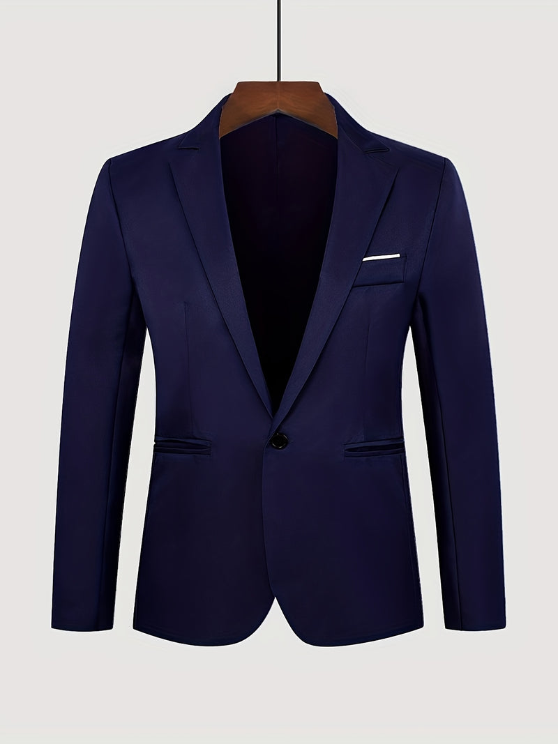 Blazer Masculino Slim Fit – Elegância Sob Medida para Qualquer Ocasião!