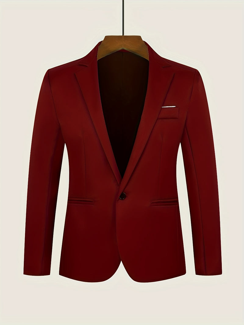 Blazer Masculino Slim Fit – Elegância Sob Medida para Qualquer Ocasião!