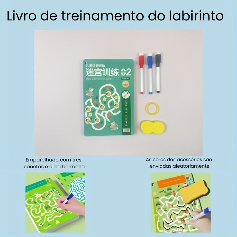 Livro Educativo Infantil – Aprendizado Divertido a partir de 3 anos